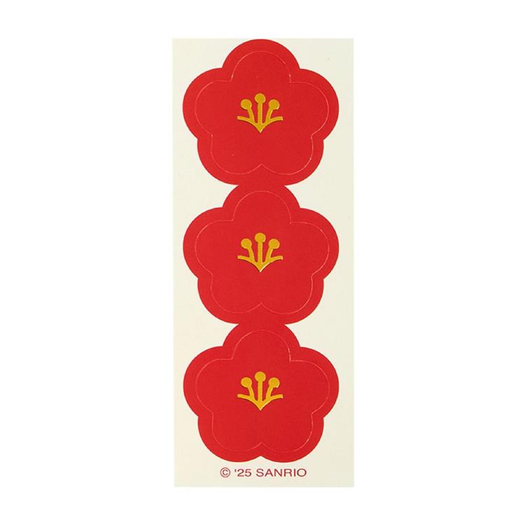 年賀ぽち袋 ダイカット 小判 3枚入り