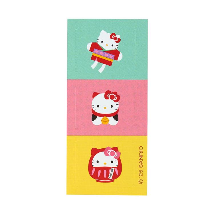 年賀ぽち袋 サンリオキャラクターズ ハローキティ 金 3枚入り ハローキティ