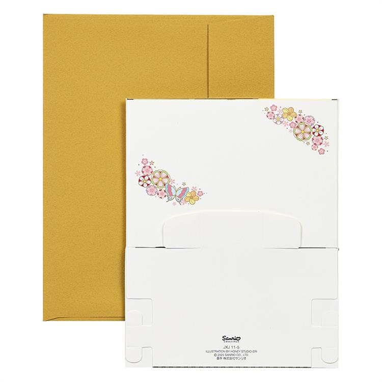 和風クリスマスカード 立体 和室