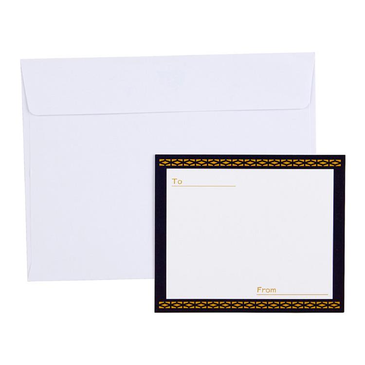 和風クリスマスカード 紺の動植物カレンダー