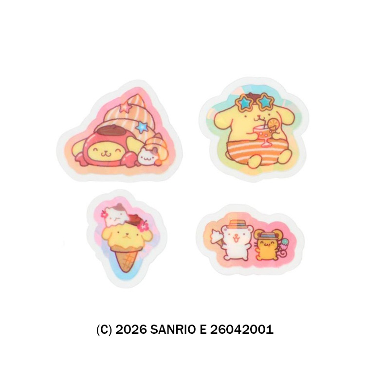 夏シール ポムポムプリン ポムポムプリン