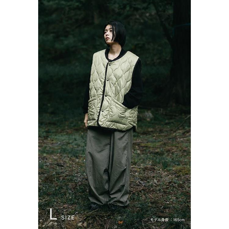 LUGH ウォーマーベスト Classic Lサイズ ピスタチオ L:ピスタチオ