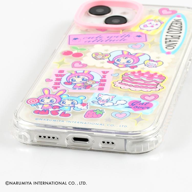 SKINNYDIP×メゾピアノ ジュニア iPhone13/14/15用ケース コケット