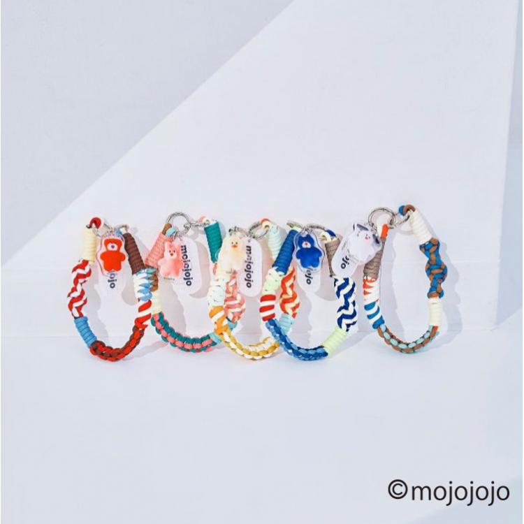 macaroni edge × mojojojo ショートストラップ ウサギ ウサギ