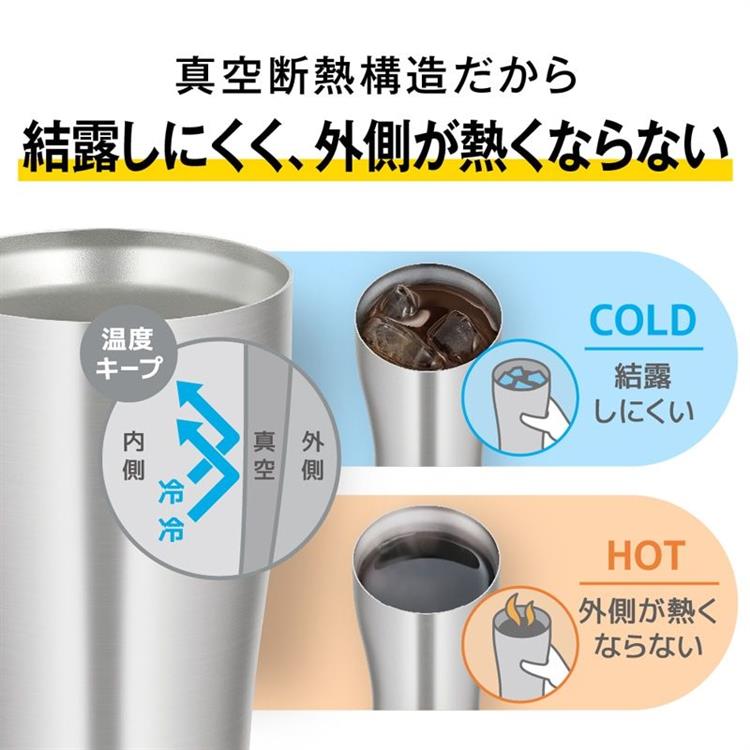 真空断熱タンブラー 420ml JDY421C マットブラック サーモス マットブラック