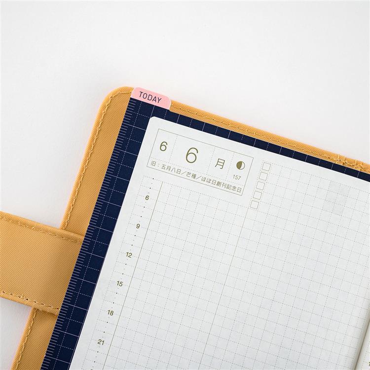 ほぼ日の下敷き オリジナル用 ネイビー×ピンク ほぼ日手帳 
