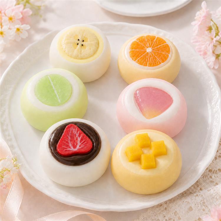 TOKOTOYZ トコトイズ ぷにっこスイーツ スクイーズ もちもち大福