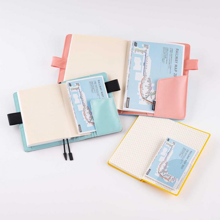 中古ほぼ日手帳avec カズン 後期2023（ ほぼ日の路線図） 手帳