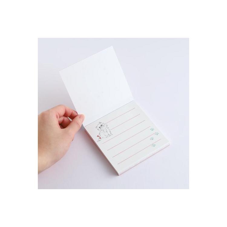 メモパッド・スクエア 利光春華 チューリップキャット チューリップキャット