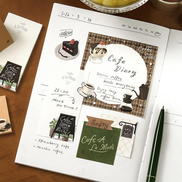 MEMONO メモパッドセット 喫茶アラモード2(喫茶アラモード2