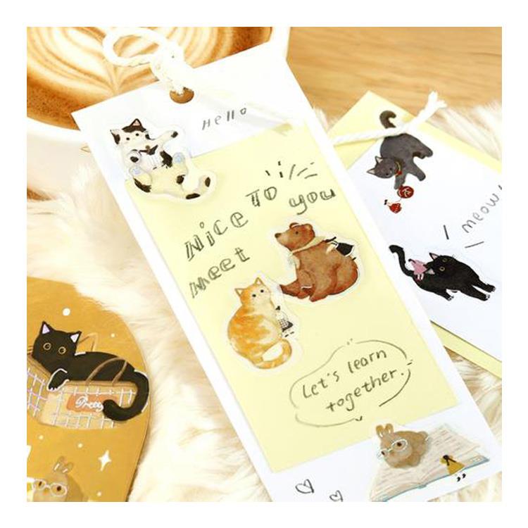 フレークシール プティストーリー アニマル アニマル