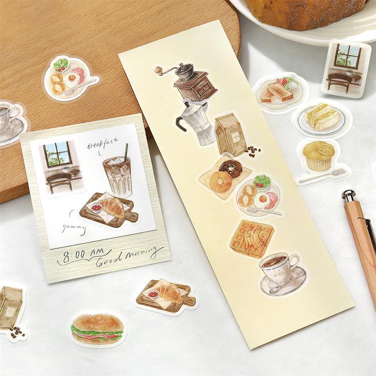 フレークシール 喫茶アラモード 24時間 朝8時【ロフト限定】 朝8時