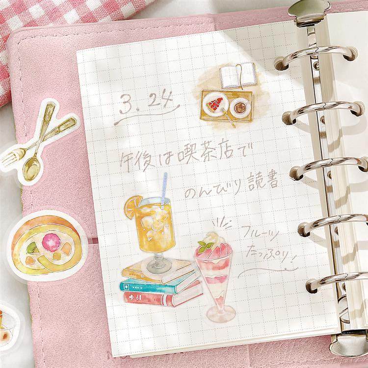 フレークシール 喫茶アラモード 24時間 午後3時【ロフト限定】 午後3時