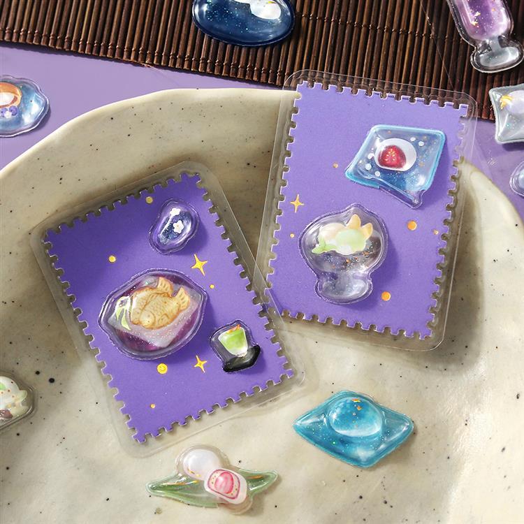 きゅるるんシール 箔押し 喫茶アラモード 雅 雅