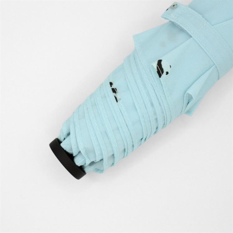 折りたたみ傘 メモリラ パンダカーボン軽量ミニ50 ミントグリーン ミントグリーン