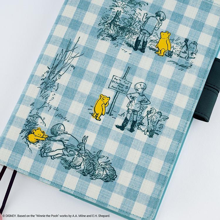 【予約】ほぼ日手帳カバー カズンサイズ用(A5) クマのプーさん 森の仲間たち【ロフト限定】