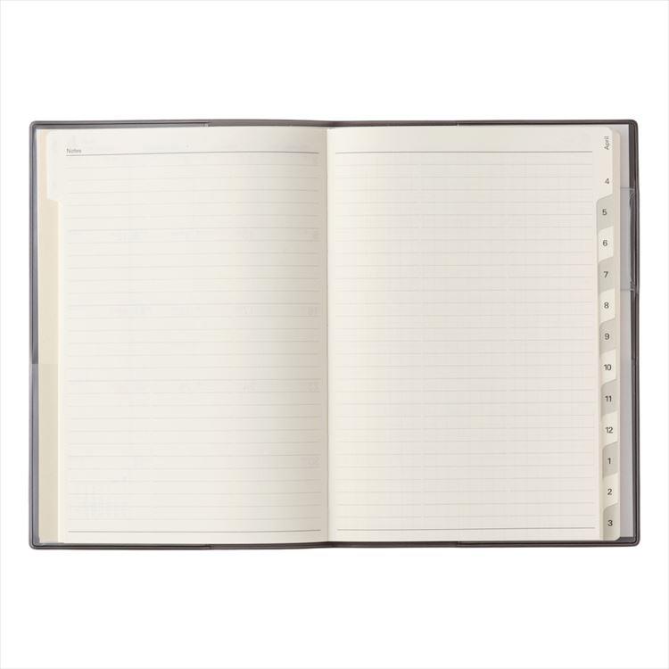 2026年4月始まり手帳 月間 B6 NOLTY アクセス Depot ブラック ブラック