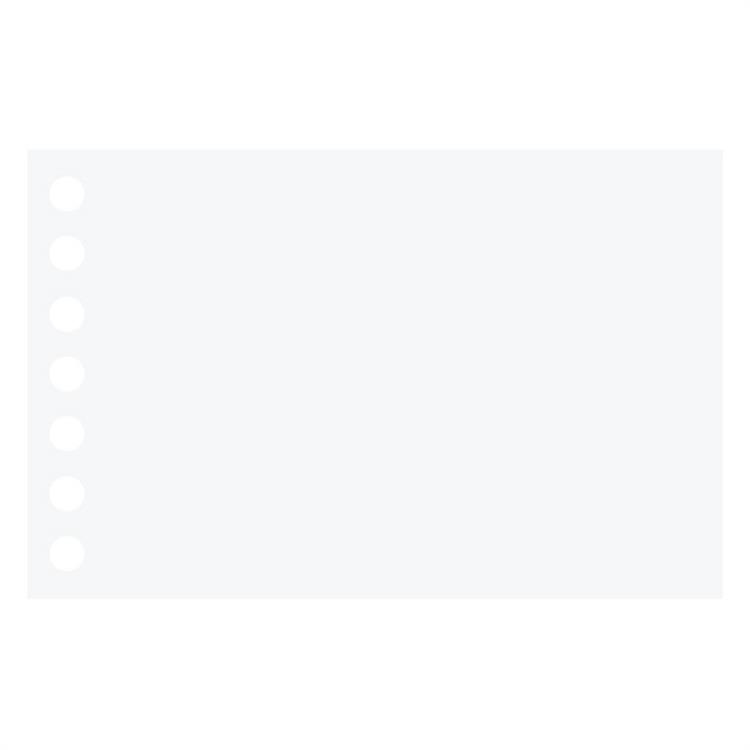 キャンパス ルーズリーフ 無地 A7 50枚