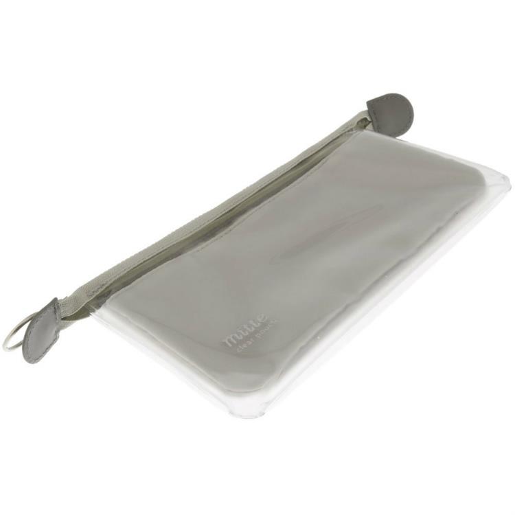クリアポーチ ミッテ フラットタイプ ライトグレー ライトグレー
