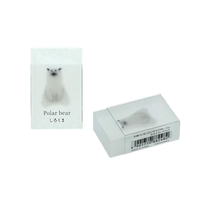 氷漬けになったいきもの消しゴム おおきないきもの ※アソート商品のため柄は選べません おおきないきもの