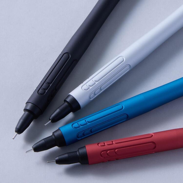 インタリオ シャープペン 0.5mm シルバー シルバー