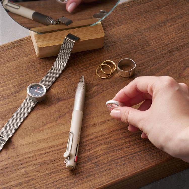 ユニボール ゼント フローモデル 3色ボールペン 0.38mm 水性 ブラストネイビー ブラストネイビー