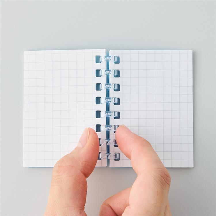 オープンリングノート ミニ ライトブルー ライトブルー