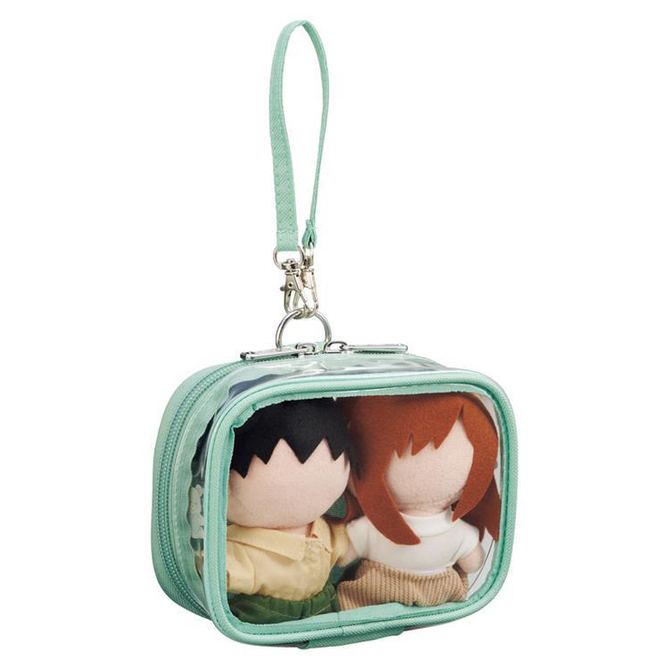 ミファ デコレーションボックスポーチ ミニミニ ワイド ブラック ブラック