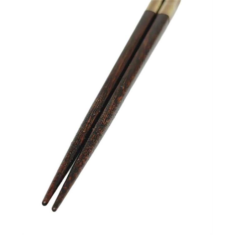 食洗箸 かさね 23cm 麹色 麹色