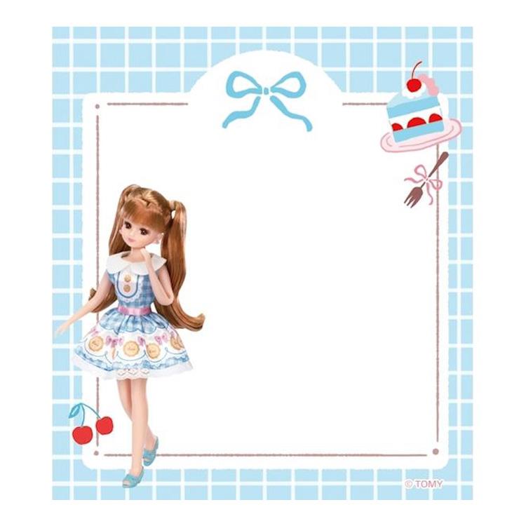 メモパッド リカちゃん ケーキショップ ケーキショップ