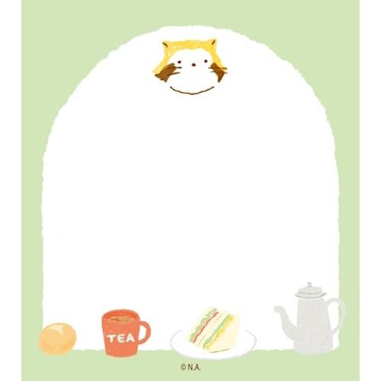 メモパッド いろどりラスカル ピクニック ピクニック