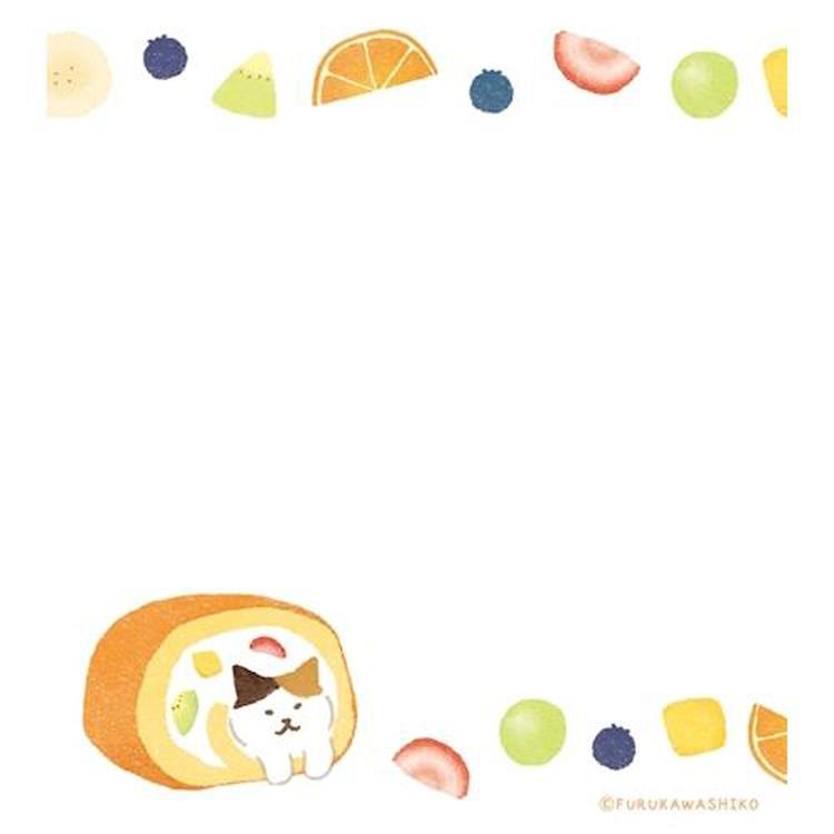 メモパッド お菓子などうぶつ工房 すきまニャンコ すきまニャンコ
