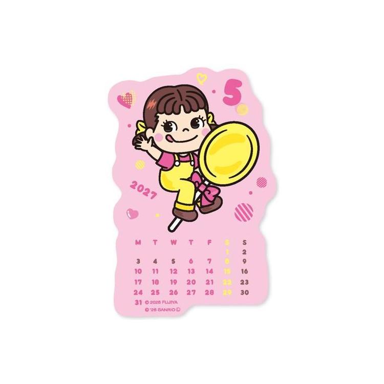 2027年1月始まり シールカレンダー ペコ×マイメロディディ シール ペコ×マイメロディディ