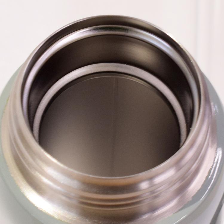 ねこみみステンレスマグボトル 490ml ベージュ 水筒 ベージュ