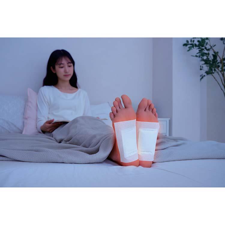 ねおちスト 足うらとろけるパッチ よもぎ 7セット入