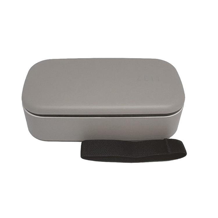 二段ランチBOX 1000ml グレージュ お弁当箱 グレージュ