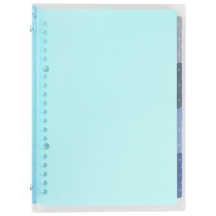 2026年1月始まり 月間 B5 ノートデダイアリー ブルー ブルー