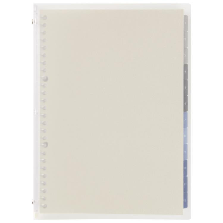 2026年1月始まり 月間 B5 ノートデダイアリー クリア クリア