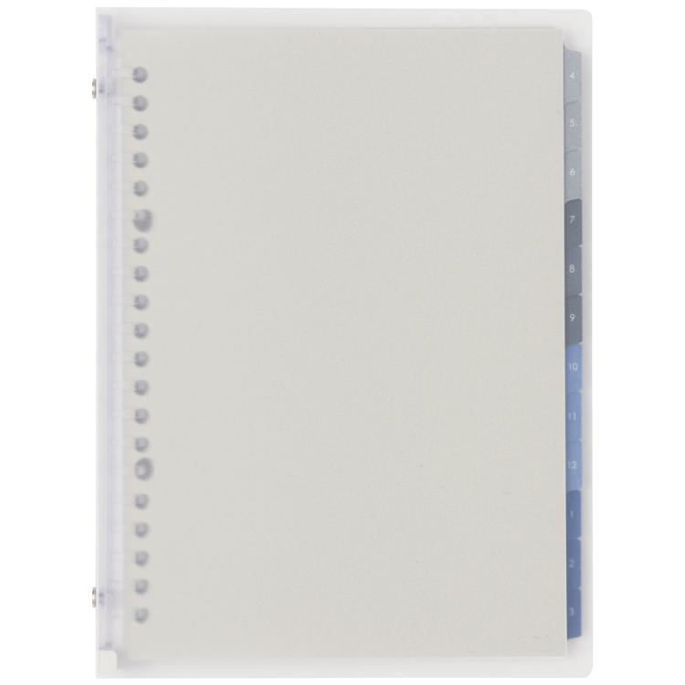 2026年4月始まり 月間 A5 ノート・デ ダイアリー クリア クリア