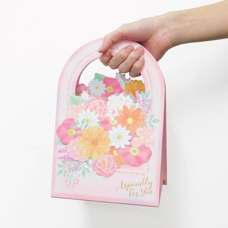 フラワーバッグ色紙 ピンク ピンク