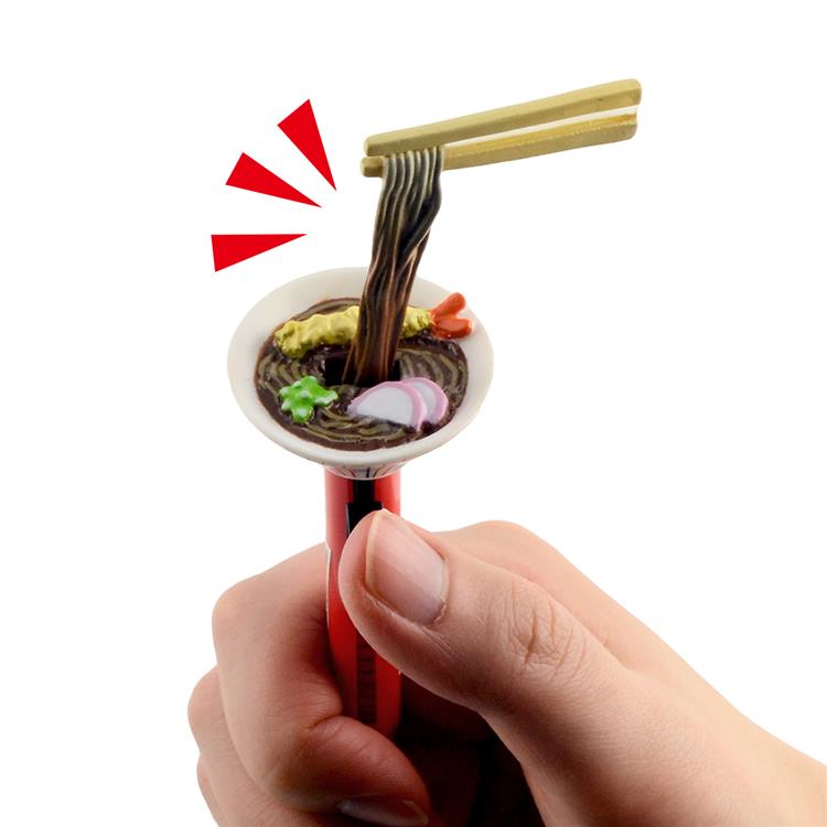 箸＆麺アクションペン　蕎麦