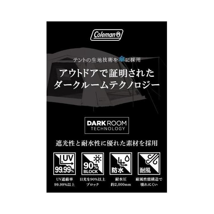 折りたたみ傘 晴雨兼用 自動開閉 コールマン モバイルシェードオート ネイビー ネイビー