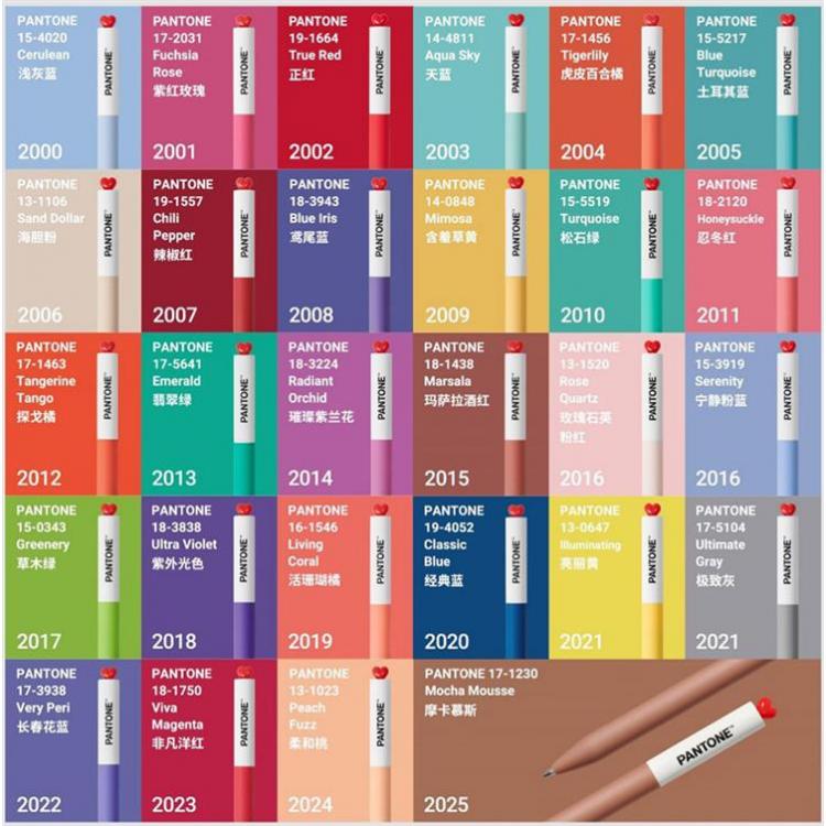 PANTONE ボールペン 0.5mm ゲルインク 2015 マルサラ マルサラ