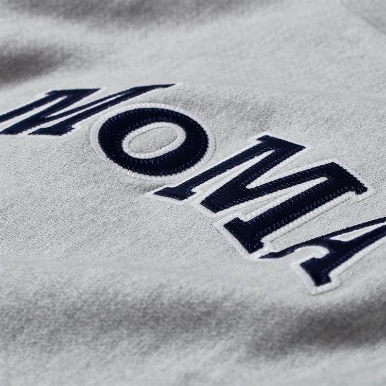 Champion クルーネックスウェットシャツ MoMA Edition グレー L(L グレー): MoMA Design Store