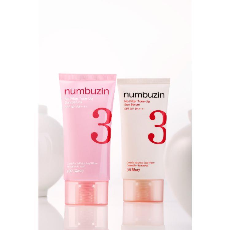 3番 ノーファンデ陶器肌トーンアップUVエッセンス 50ml