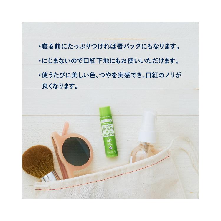 天然由来成分100％のオーガニックリップバーム(オレンジ