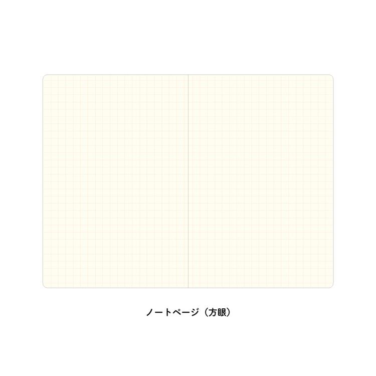 2026年2月始まり手帳 月間 A6 ナチュラルブーケ ナチュラルブーケ