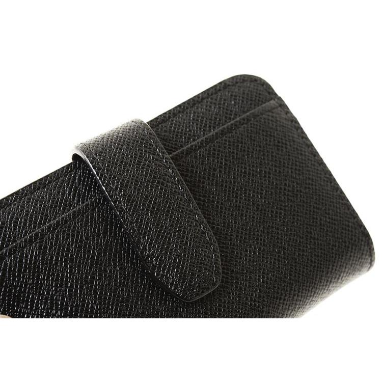 サフィアーノ キーコインケース ブラック ブラック