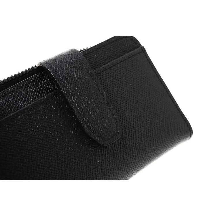 サフィアーノ キーコインケース ネイビー ネイビー