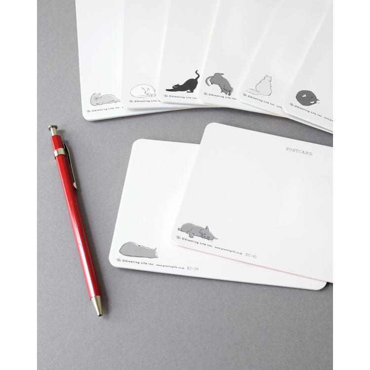 なでなでポストカード 茶トラ 茶トラ